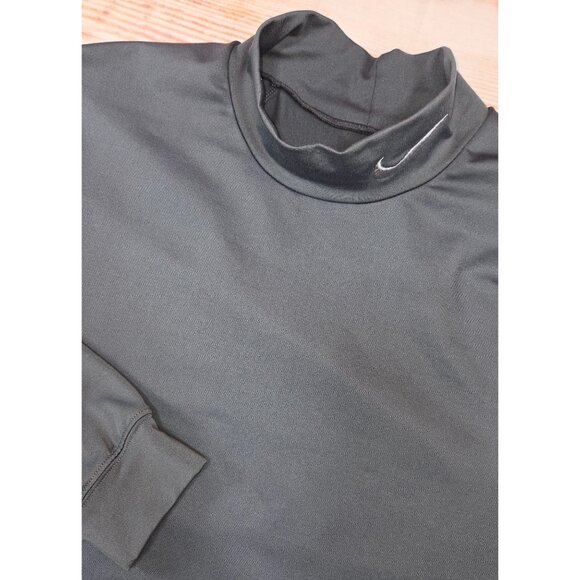 Nike Pro Combat Dri-Fit Long Sleeve Top Large Gray - Picture 4 of 10